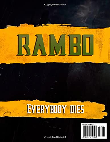 Mortal Kombat 11 | Rambo quote: "Everybody dies." | Drawing Notebook | Notebook 120 Dot Grid Pages (8.5" x 11"): Dot Grid Pages Notebook for Video ... for kids, for girls and boys of all ages.