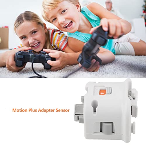 Motion Plus Adaptador Acelerador de Sensor Compatible con Reemplazo para Wii/wii U Controller Blanco (1 unidad)