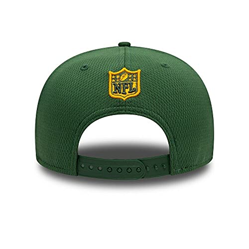 New Era NFL Green Bay Packers Authentic 2020 Sideline 9FIFTY Snapback Home Game Cap, Größe:S/M