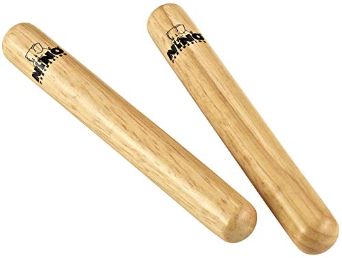 Nino Percussion NINO574 - Claves de madera (tamaño M)