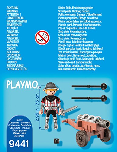 PLAYMOBIL Caballero con Cañón