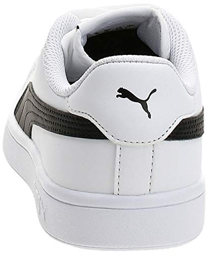 PUMA Smash v2 L, Zapatillas Bajas, para Unisex adulto, Blanco (Puma White-Puma Black), 41 EU