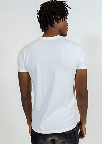 Redskins Rabbe Easy Camiseta, Blanco, XL para Hombre