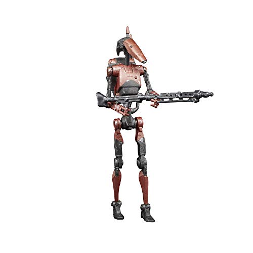 Star Wars La colección Vintage - Star Wars: Battlefront II - Figura de Heavy Battle Droid a Escala de 9,5 cm - Edad: 4+