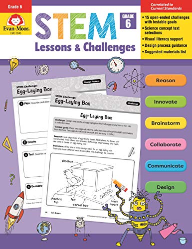 Stem Lessons and Challenges, Grade 6