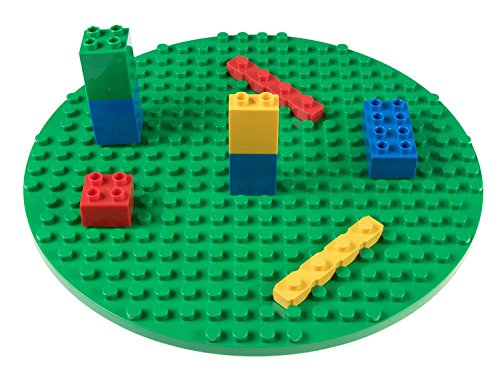 Strictly Briks - Set de Construir para Principiantes - 119 Ladrillos Big Briks y Pack de Bases - Compatible con Todas Las Grandes Marcas - Tacos Grandes - Azul, Verde, Amarillo, Rojo