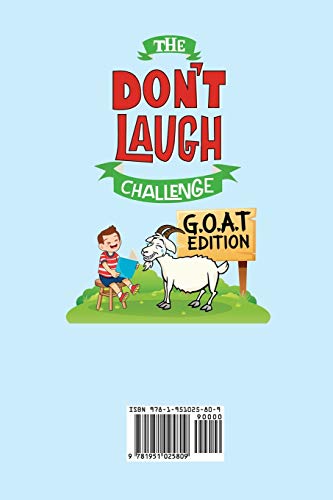 The Don't Laugh Challenge - G.O.A.T. Edition: All-Time Greatest Jokes for Kids - For Boys and Girls Ages 7-12 Years Old (Gift of Giggles)