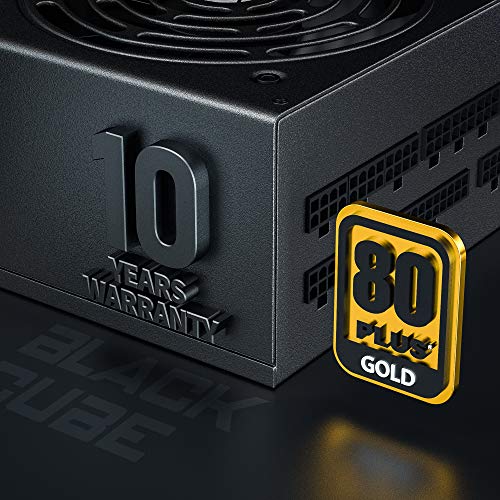 ARESGAME AGT1000 1000W Totalmente Modular 80+, Oro Certificado PC Poder Suministro