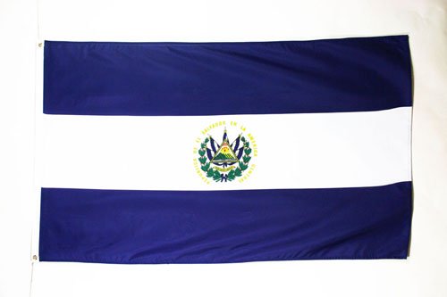 AZ FLAG Bandera de EL Salvador 150x90cm - Bandera SALVADOREÑA 90 x 150 cm