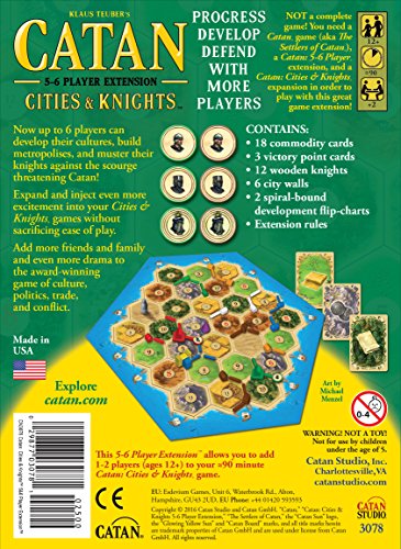 Catan: Cities and Knights 5-6 player Extension