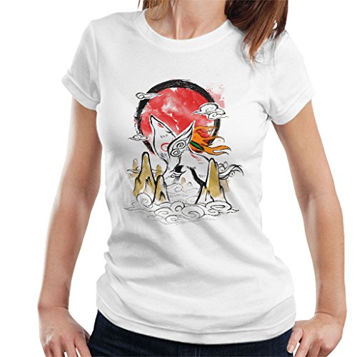 Cloud City 7 Okami Rising Sun Women's T-Shirt