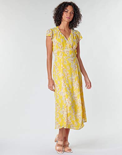Derhy Canezou Vestido, Amarillo Amarillo 1, XL para Mujer
