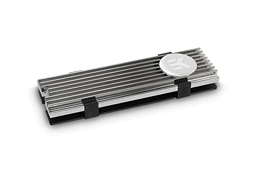 EK Water Blocks EK-M.2 NVMe Heatsink - Disipador térmico (disco duro, radiador, aluminio, acero inoxidable)