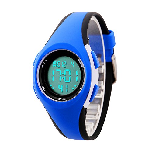 etows Impermeable Luces relojes Flash 50 m cronógrafo Digital niños niñas reloj de pulsera deportivo