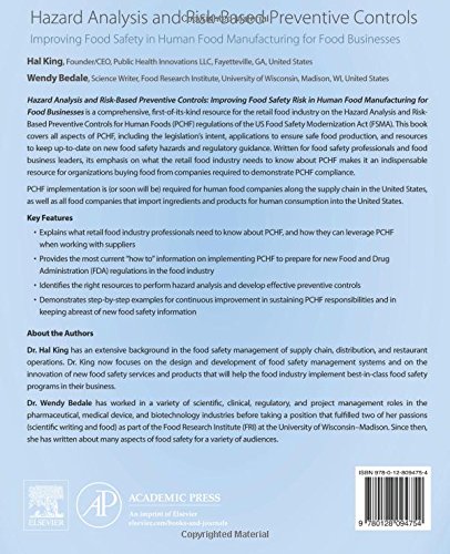 Hazard Analysis and Risk-Based Preventive Controls: Improving Food Safety in Human Food Manufacturing for Food Businesses