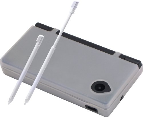 Hori Officially Licensed DSi Silicone Cover Protector & Stylus Set - White (Nintendo DSi) [Importación inglesa]