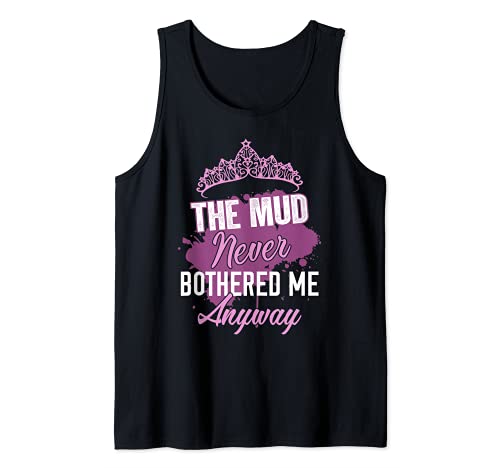 Mud Run - Camiseta de princesa para maratón, regalo Camiseta sin Mangas