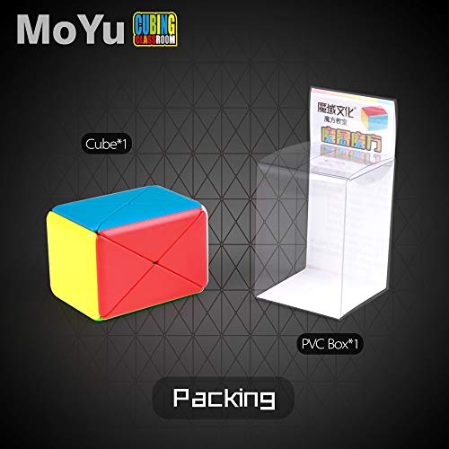 OJIN MoYu MOFANGJIAOSHI Cubing Classroom MFJS Contenedor Puzzle Cubo Cubo Creativo Smooth Magic Cube Puzzle (Sin Etiquetas)