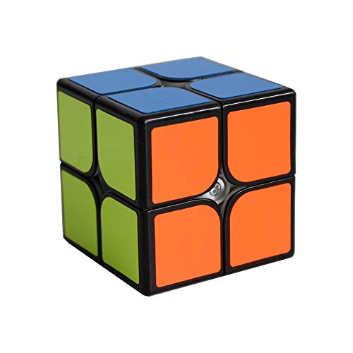 OJIN YuXin Little Magic 2x2x2 Cube Smooth Cube Suavemente rápido Twist Puzzle Puzzle de Enigma (Negro)