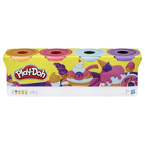 Play Doh Pack de 4 Colores/Modelos Surtidos