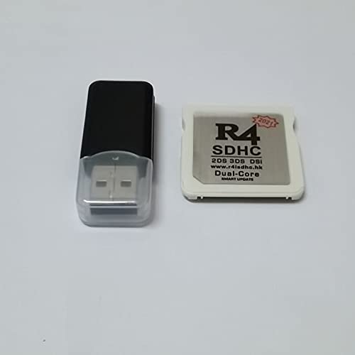 R4 SDHC Adapter Secure Digital Memory Card Masterización de tarjetas de juego Flashcard Material duradero Flashcard compacto y portátil