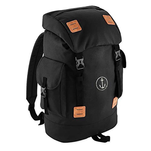 VIENTO Urban Explorer Mochila (Negro, Talla única)