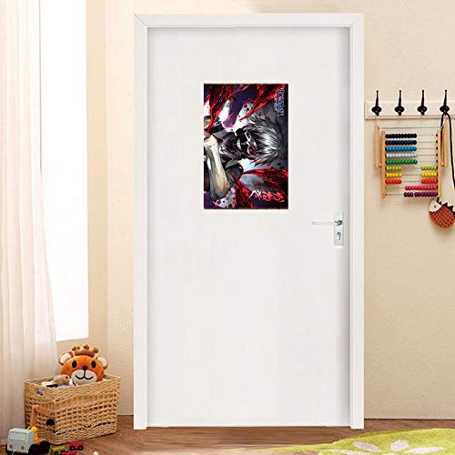 ALTcompluser Juego de 8 pósteres de Ken Kaneki de Anime Tokyo Ghoul de Ken Kaneki, tamaño pequeño, para decoración de pared