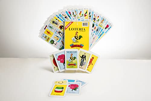 Autentica LOTERIA Mexican Bingo Set 20 Tablets Colorful and Educational! by Natorytian