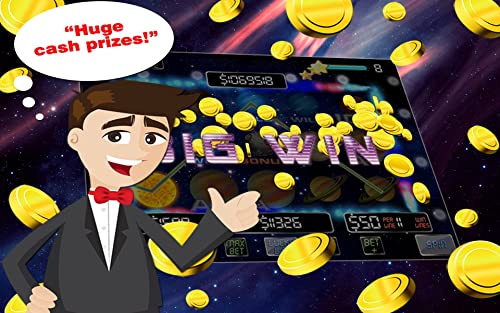 Cosmic Vegas Casino slots - Awesome bonus games to unlock - Unique Lucky Line Bet Multiplier - Huge payouts - Solar System FUN!