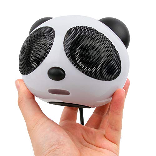 DURAGADGET Altavoz con diseño de Oso Panda para portátil MSI GL62, MSI GL62 7QF, MSI GL62M 7RD-429XES, MSI GL62M 7RDX-2073UK, MSI GL62M 7RDX-2203XES