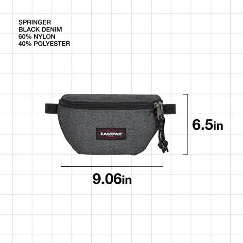 Eastpak Springer Riñonera, 23 Cm, 2 L, Gris (Black Denim)