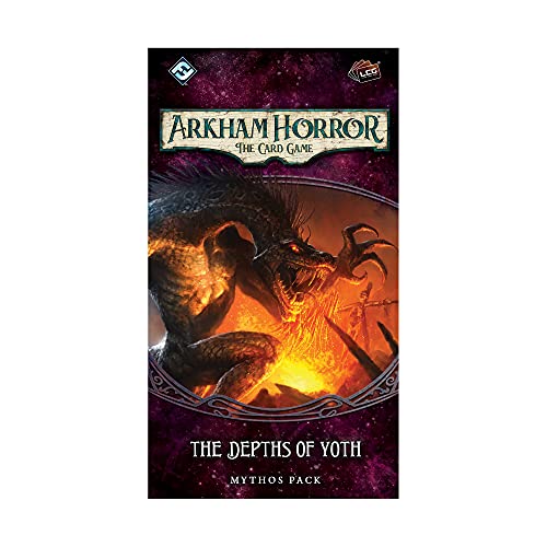 Fantasy Flight Games FFGAHC24 The Depths of Yoth Mythos Pack: Arkham Horror LCG Exp, Multicolor