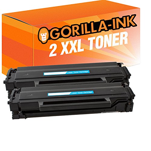 Gorilla-Ink® 2X Cartucho de tóner XXL Compatible con Samsung MLT-D111S Black M 2026 W M 2070 M 2070 F M 2070 FW M 2070 Series M 2070 W M 2071 FH M 2071 FW M 2071 HW M 2071 Series M 2071 W