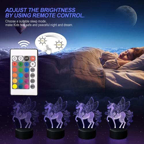 Lampada da tavolo Illusion 3D umore Luce notturna To Zero Lifes In Another World Subaru Natsuki per la decorazione della camera da letto Anime-16 Colors With Remote