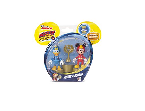 Mickey and The Roadster Racers Paquete de 2 Figuras (Mickey y Donald)