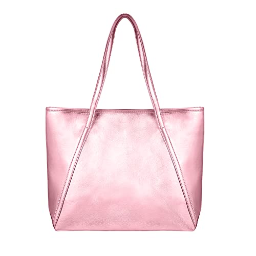 OB OURBAG Bolsos para Mujer Grande Diseñador Calidad Bolso para Las señoras Plateado