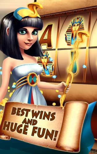 Pharaohs Slots of House Casino Party Fun Pro Edition - Hit the Quick Slot Machine Jackpot - A Classic Slot Machine - No Ad Frenzy Bonus Games - Caesars Egyptian Edition