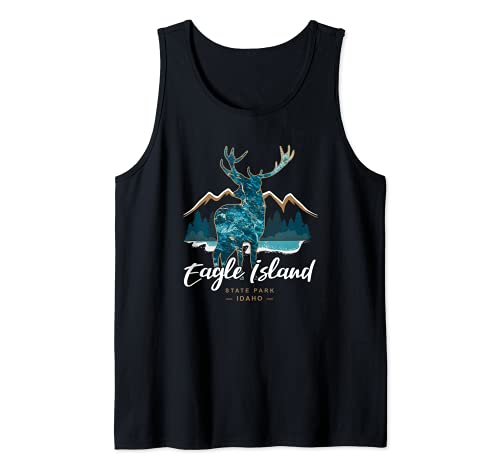 Recuerdo de Idaho del Parque Estatal de Eagle Island Camiseta sin Mangas