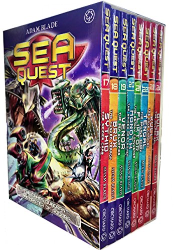 Sea Quest Series 5-8 Adam Blade Collection 16 Books Set