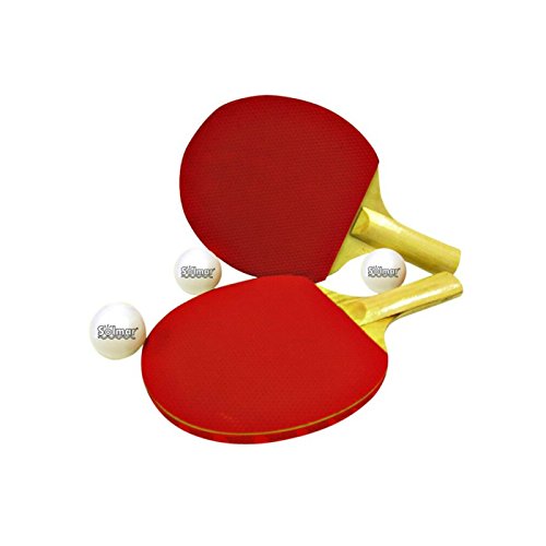 Set de 2 Palas de Ping Pong con 3 Pelotas