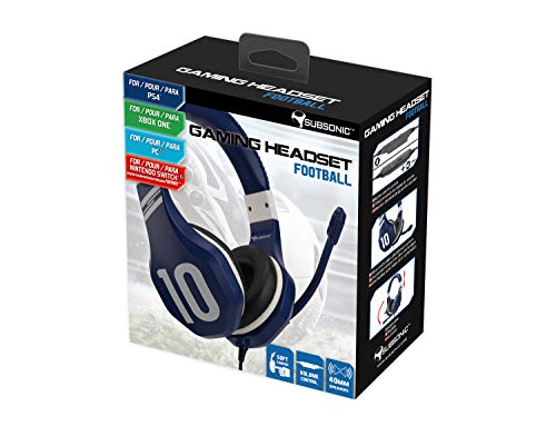 Subsonic - Auricular para juegos para PS4 / Xbox one/ PC / Switch (sólo Fortnite) - Accesorios para gamers - Azul (Xbox One)