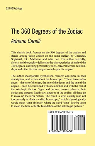 Three Hundred And Sixty Degrees Of The Zodiac