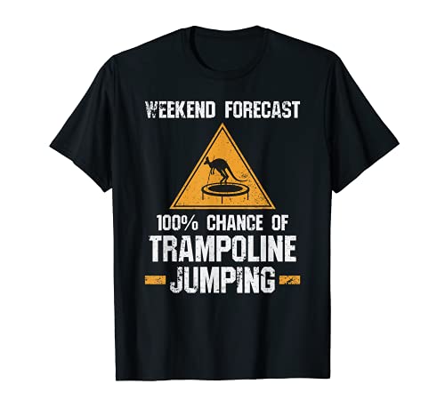 Trampoline Jumping T-shirt Gift - Trampolinista divertido Camiseta