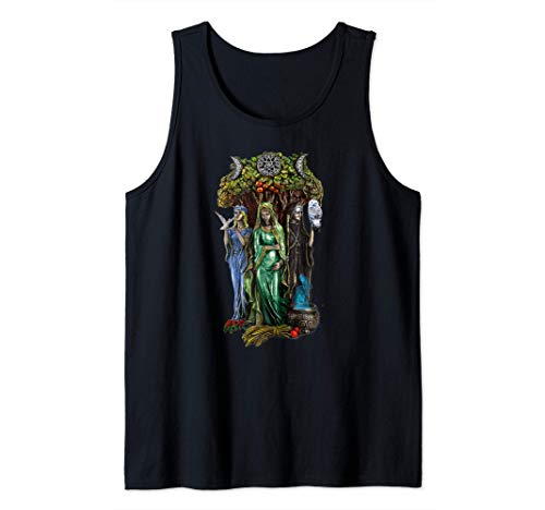 Triple Tuatha De Danann Diosa Irlandesa Camiseta sin Mangas