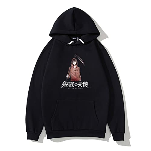 westtrend Japanese Anime Angels of Death Sudadera con Capucha Unisex Moda Casual Pullover Rachel Gardner Camiseta Isaac Foster Top XS-3XL