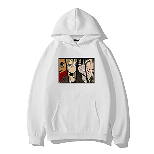 westtrend Japanese Anime Angels of Death Sudadera con Capucha Unisex Moda Casual Pullover Rachel Gardner Camiseta Isaac Foster Top XS-3XL