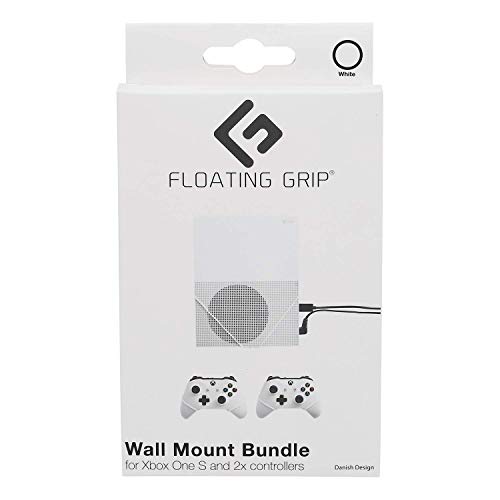 Xbox One S Wall Mount by Floating Grip - Bundle (146-161W-BU)