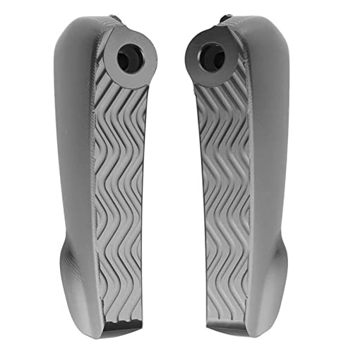 XIAOHUI Pedal 1 par de Motocicleta Moto Plegable Pegas traseras Piezas Pedal Pedal Pastelés CNC Ajuste de Aluminio for V-ESPA GT/GTS/GTV Pedal de Motocicletas (Color : Titanium Silver)