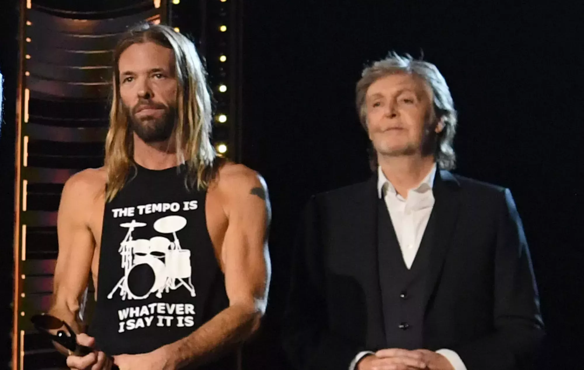 Paul McCartney escribe un emotivo homenaje a Taylor Hawkins: 