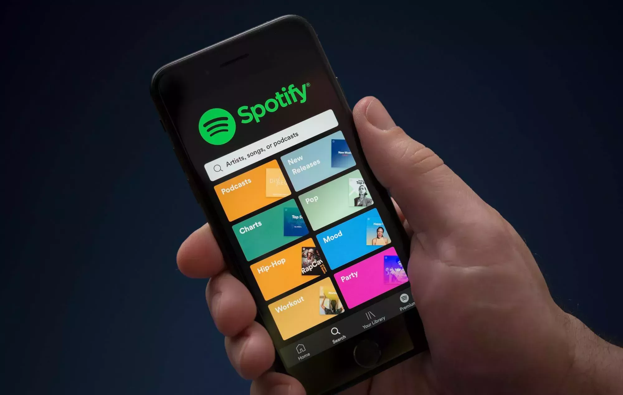 Spotify abandona las suscripciones de pago en Rusia